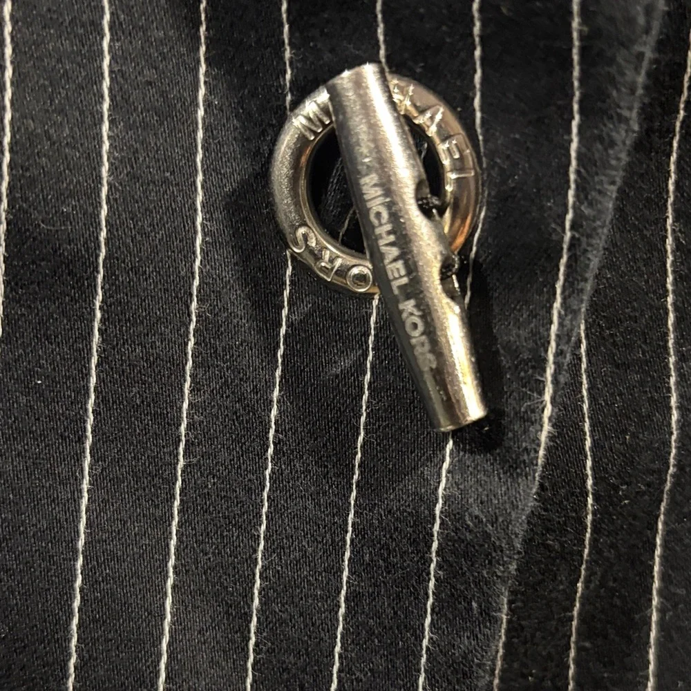 Michael Kors Women's Black Striped Suit - Picture 3 of 6